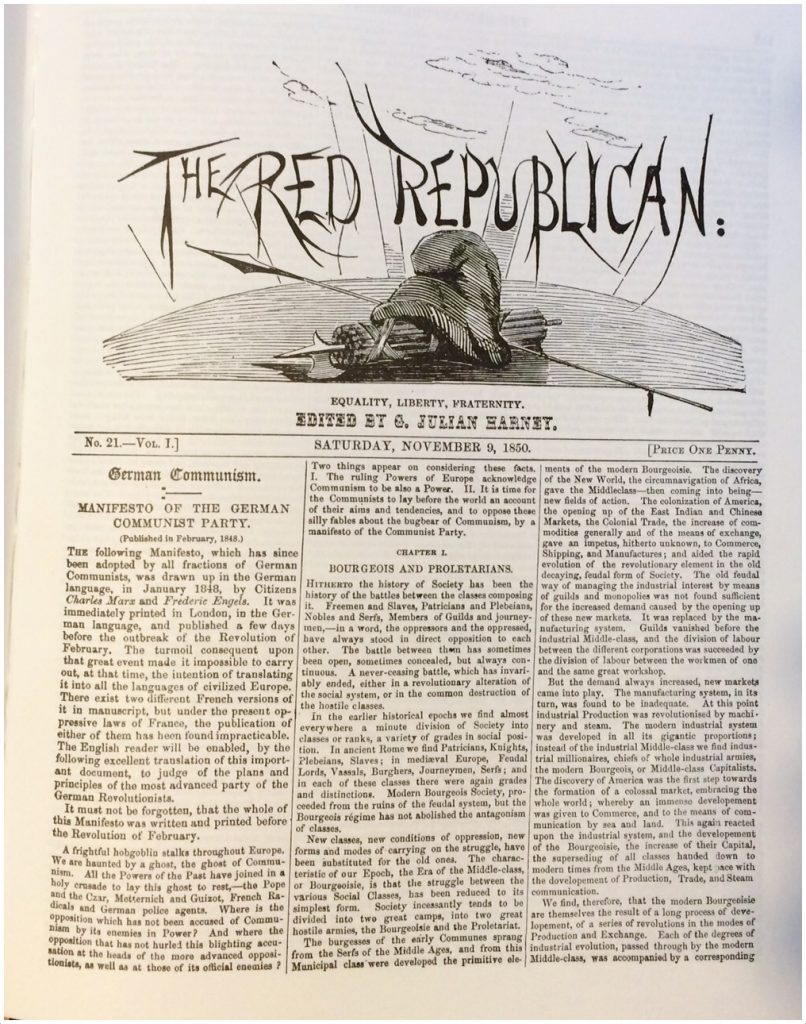 Red Republican front page